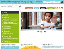 Tablet Screenshot of northwoldschool.com